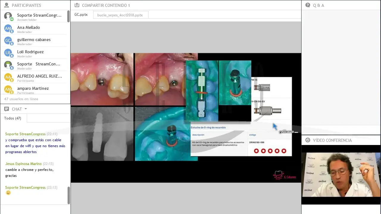 BOPT sobre implantes. Un paso adelante en el control de los tejidos pericoronarios.