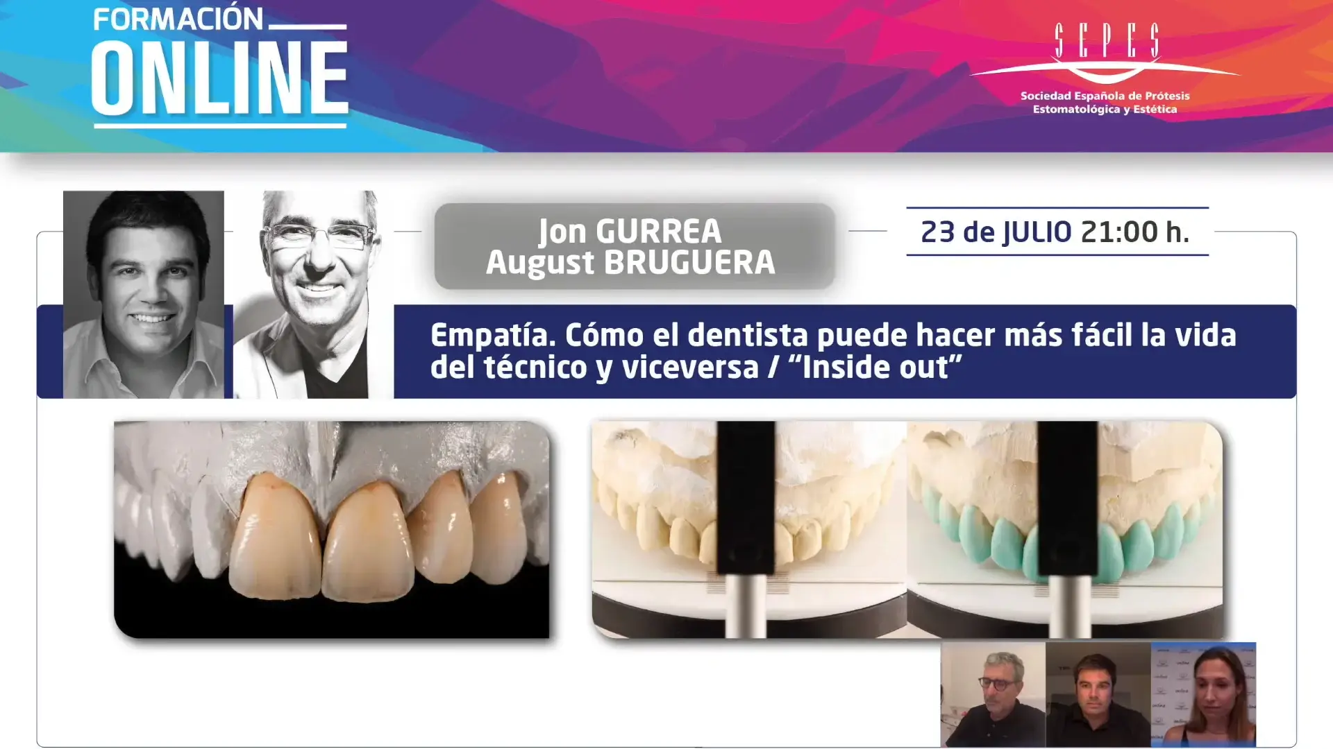 Empatía. Cómo el dentista puede hacer más fácil la vida del técnico y viceversa / “inside out”