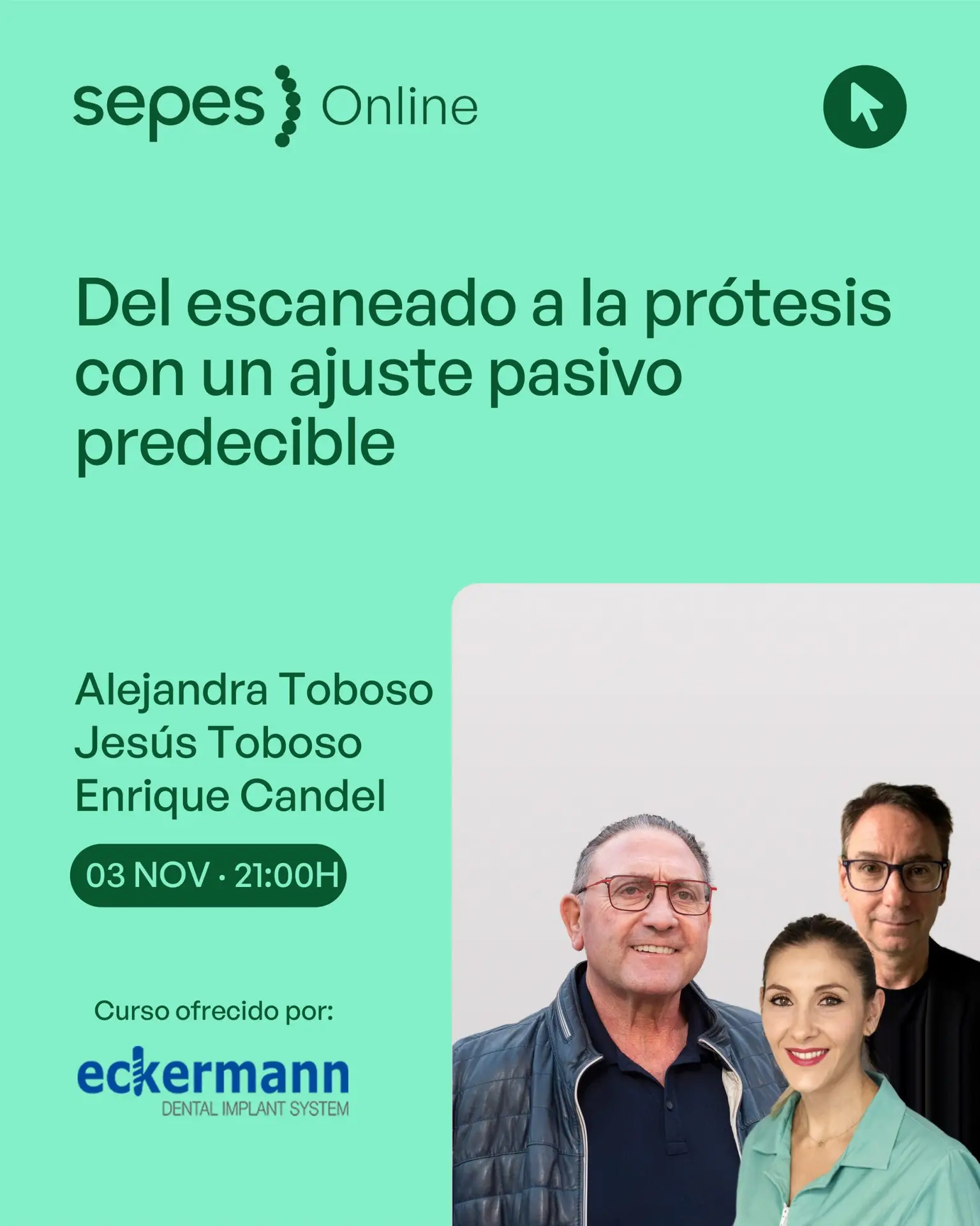 Del escaneado a la prótesis con un ajuste pasivo predecible