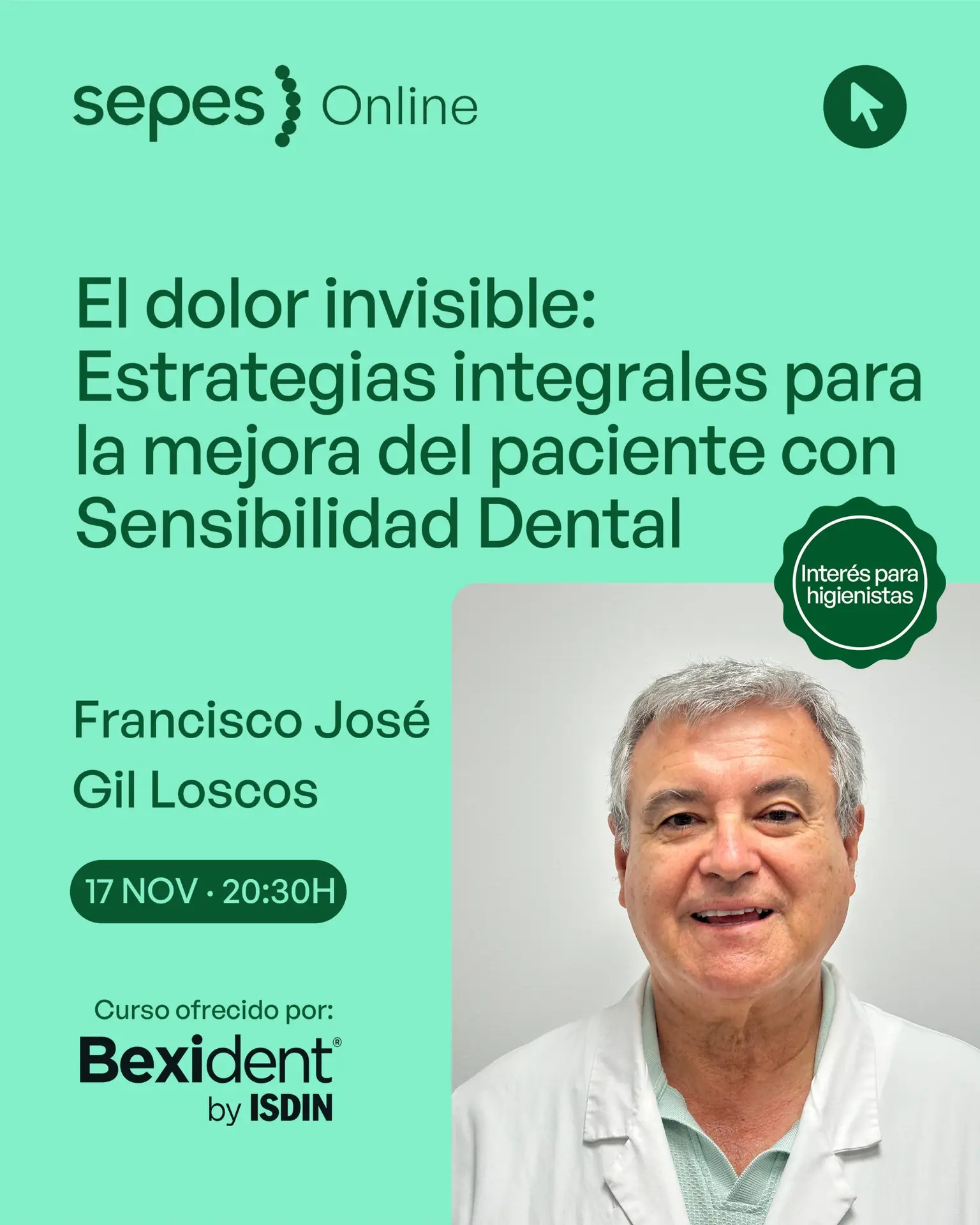 El dolor invisible: estrategias integrales para la mejora del paciente con sensibilidad dental